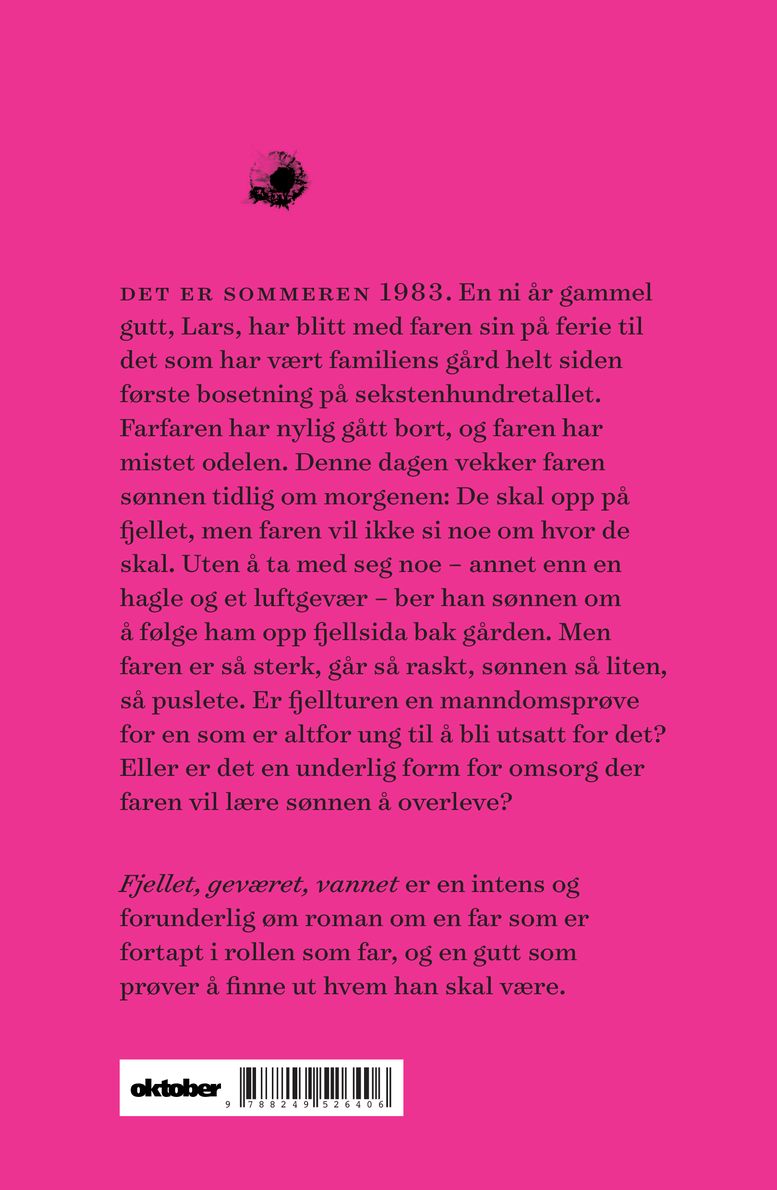 Fjellet, geværet, vannet