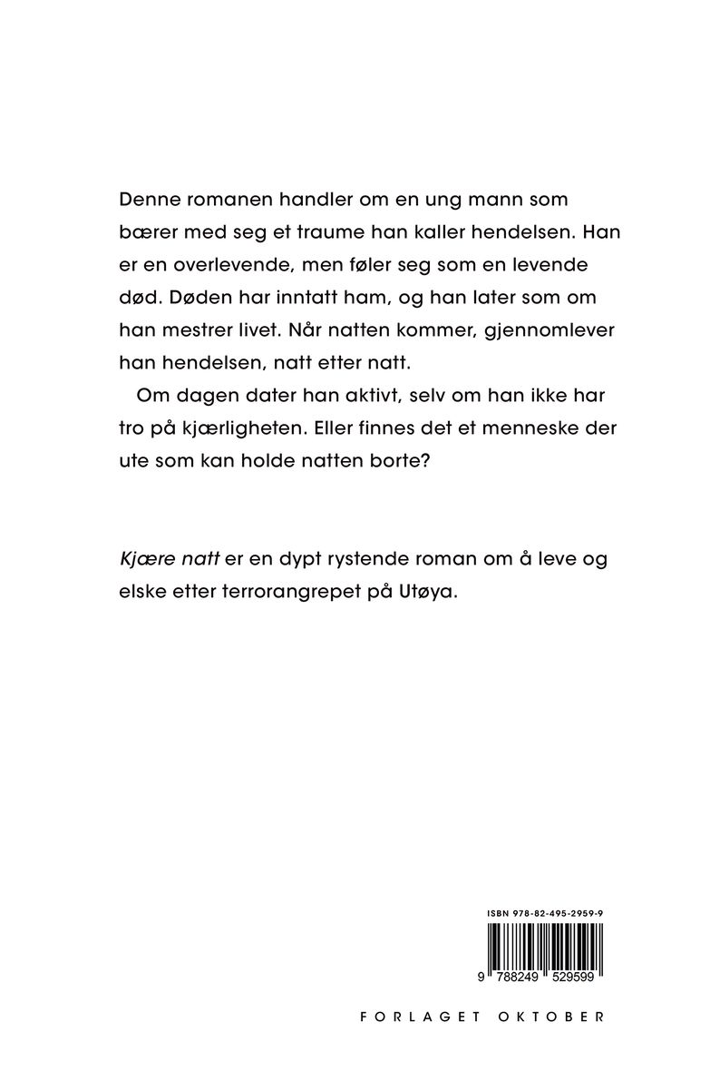 Kjære natt