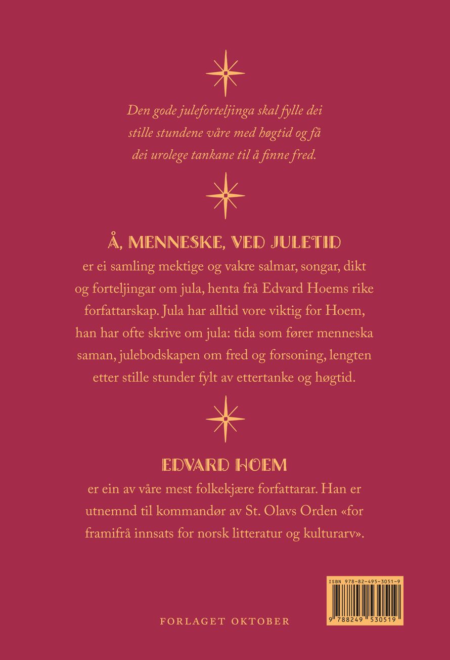 Å, menneske, ved juletid