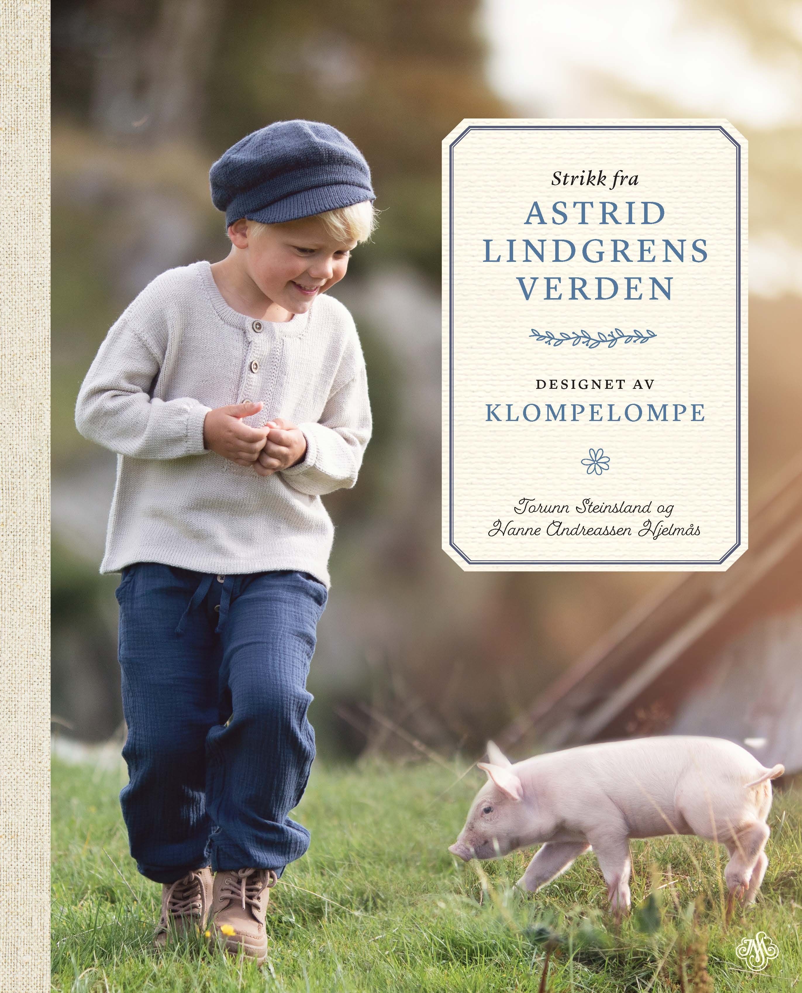 Strikk fra Astrid Lindgrens verden - designet av Klompelompe