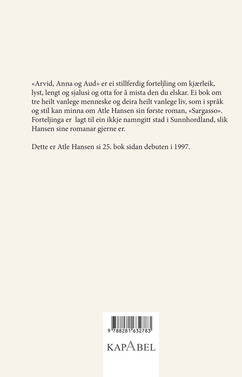 Arvid, Anna og Aud