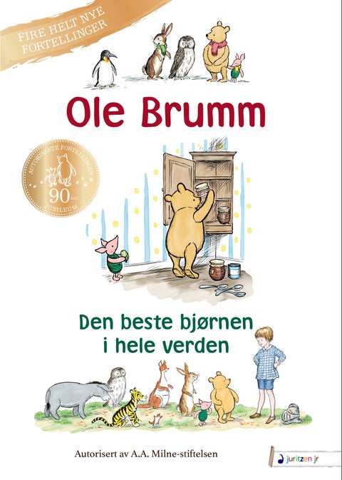 Den Beste bjørnen i hele verden - hvor vi følger Ole Brumm gjennom ett år med eventyr i Hundremeterskogen
