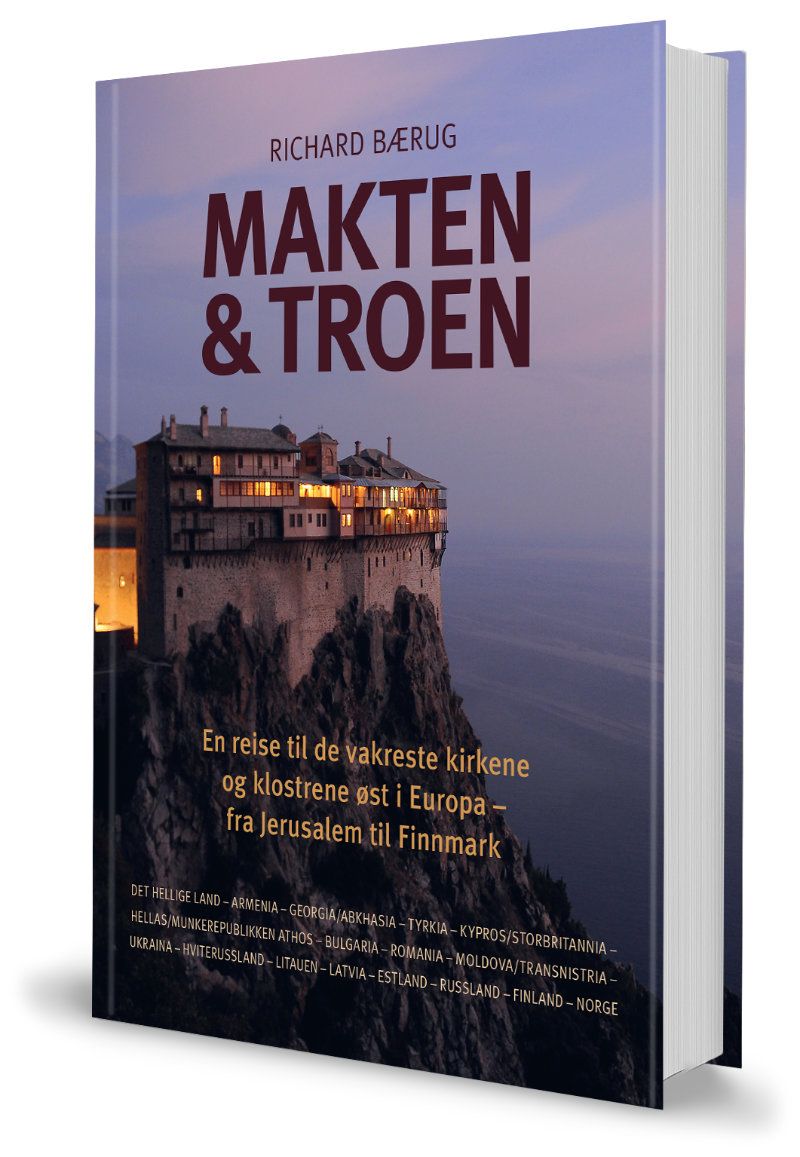 Makten & troen - en reise til de vakreste kirkene og klostrene øst i Europa - fra Jerusalem til Finnmark