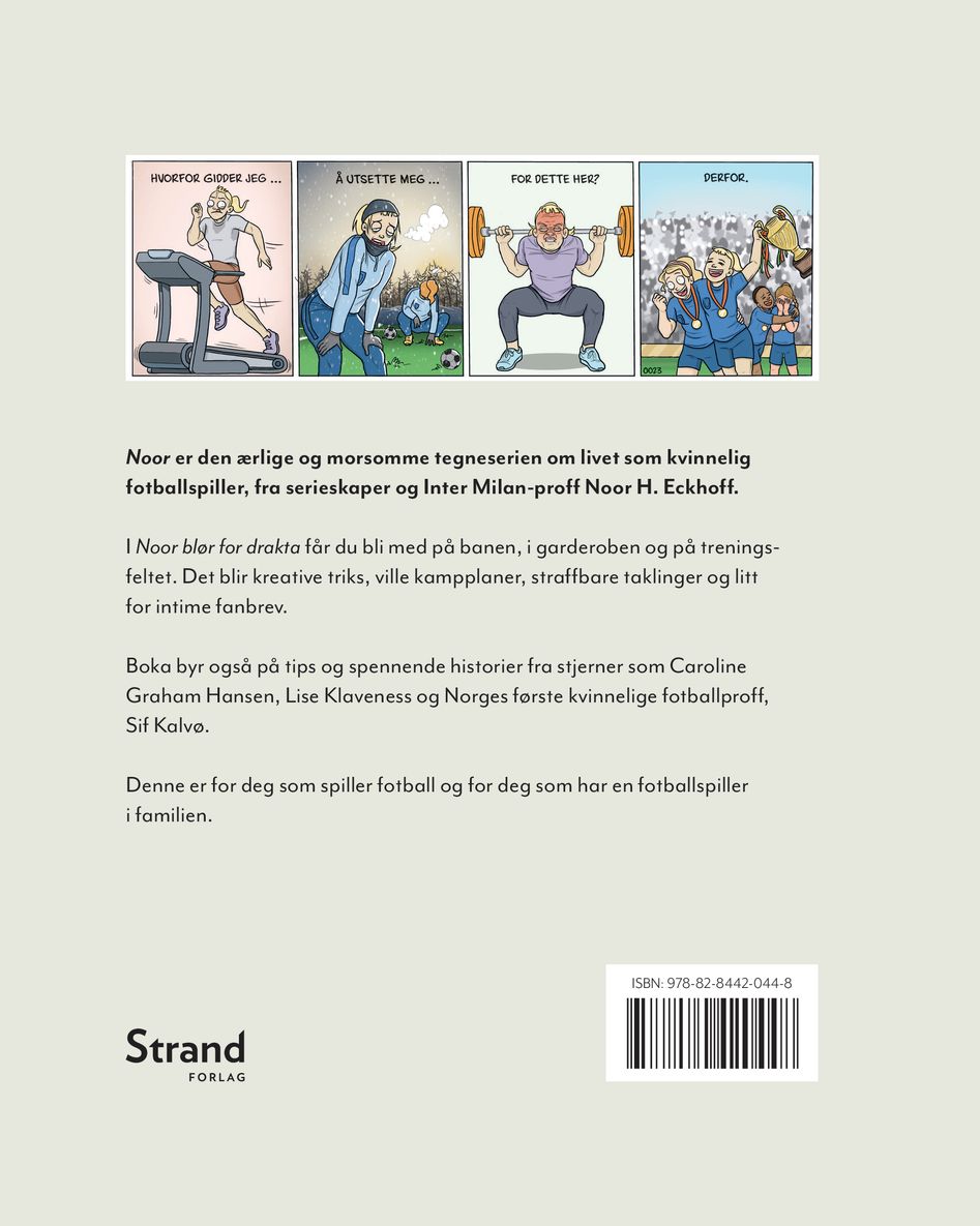 Noor blør for drakta