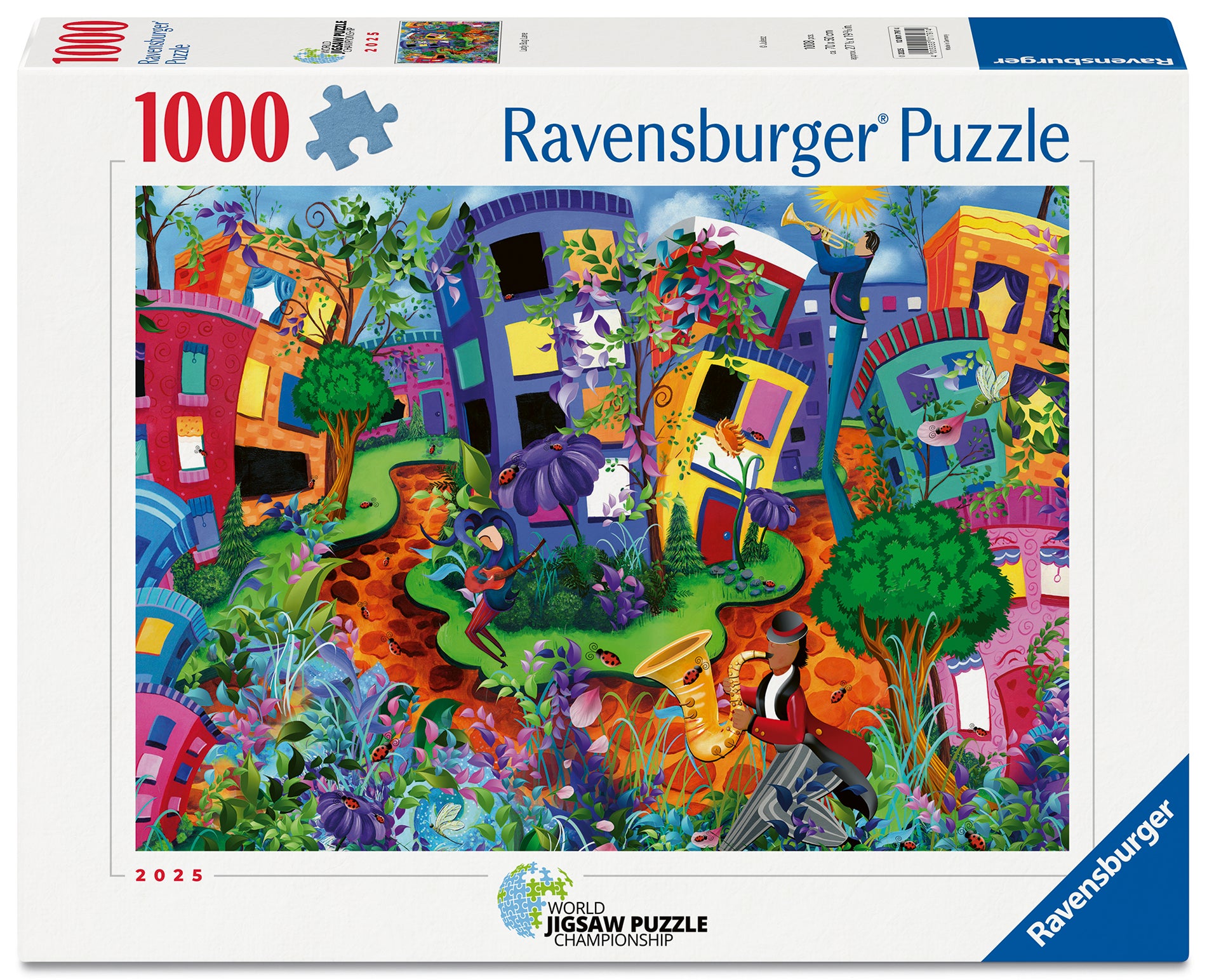 Puslespill 1000 Marihøne Veien Ravensburger