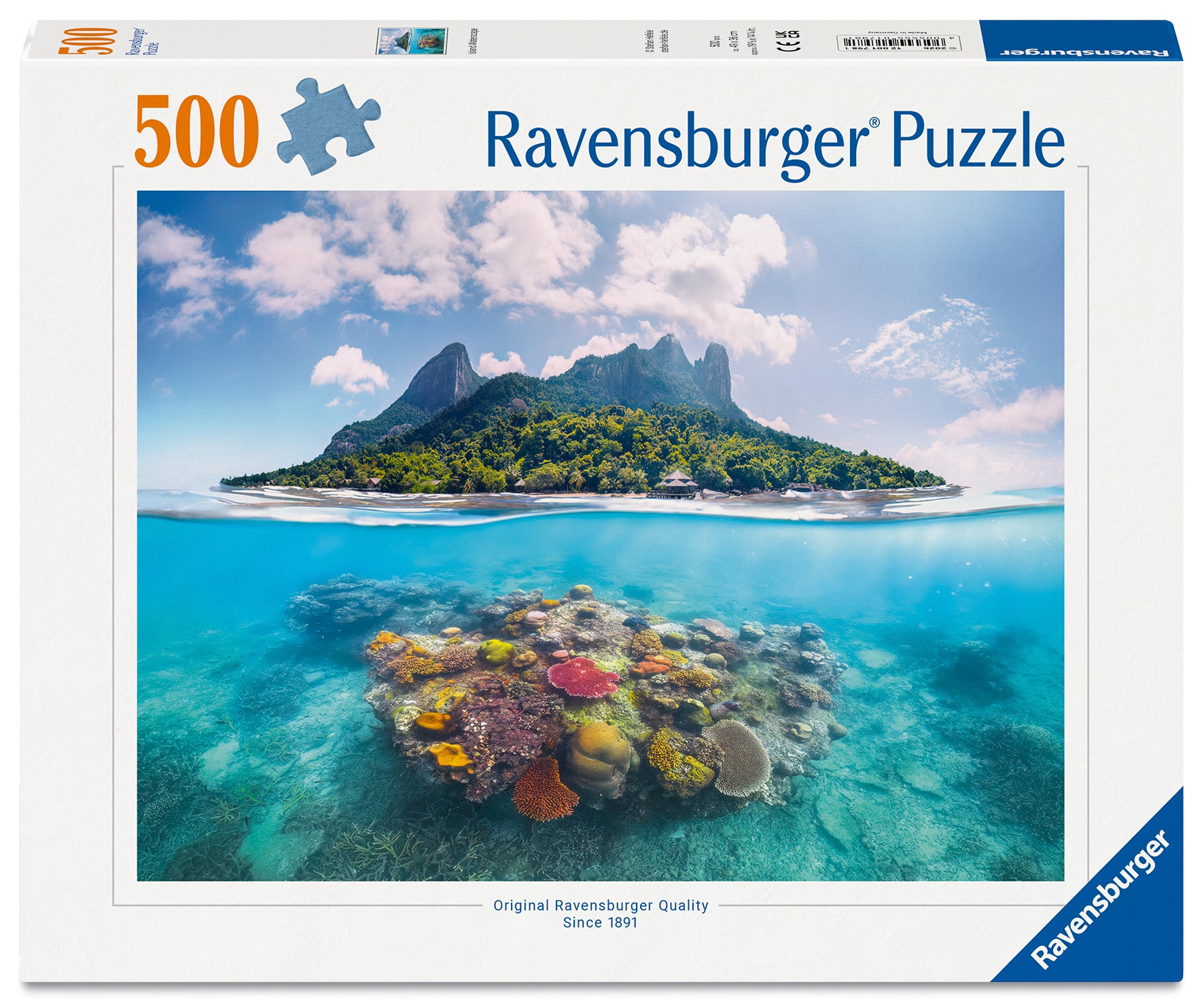 Puslespill 500 Krystallklart Vann Ravensburger