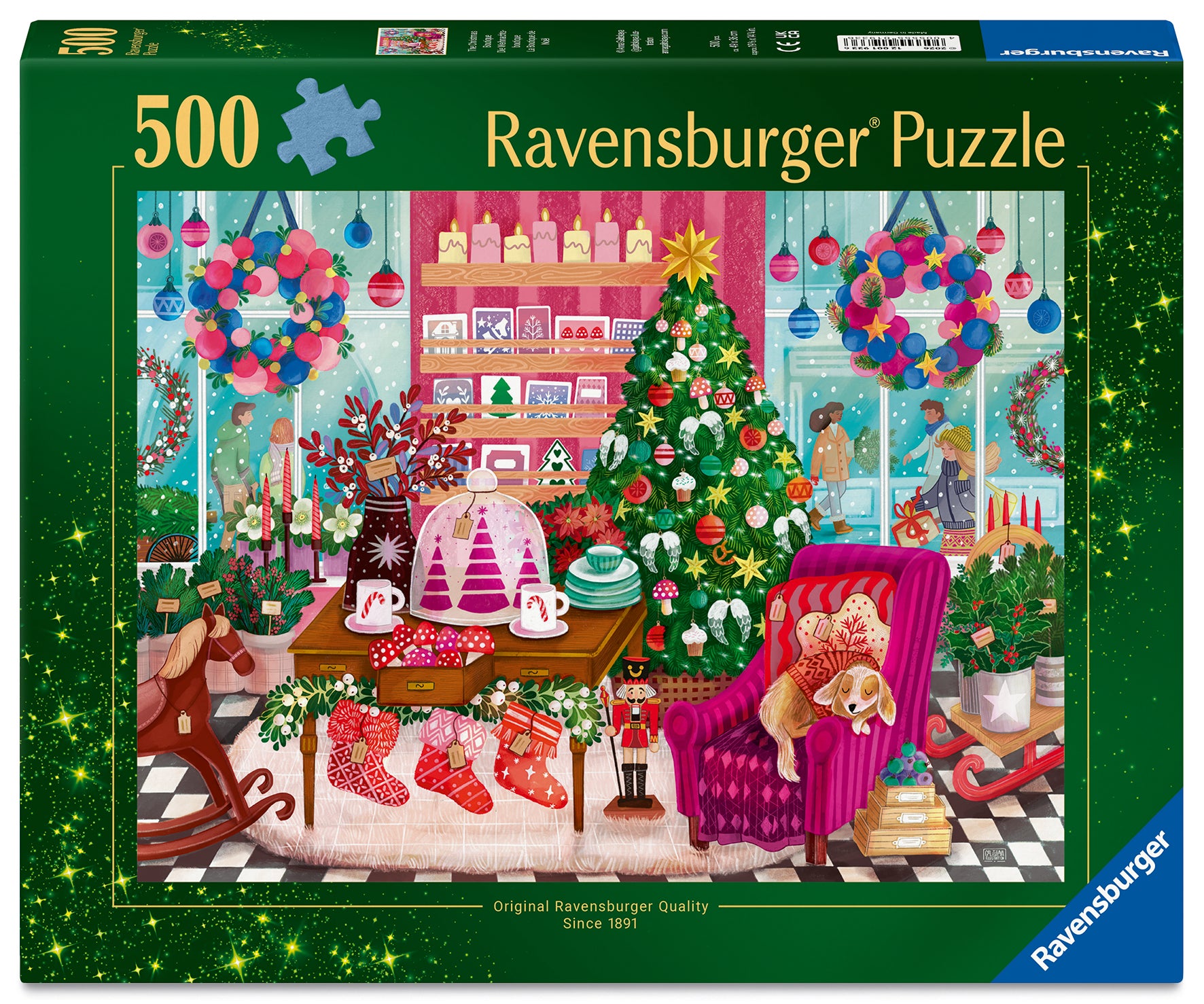 Puslespill 500 Jul Ravensburger