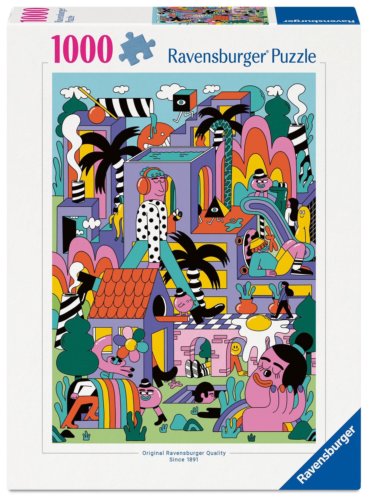 Puslespill 1000 Dagdrøm Ravensburger