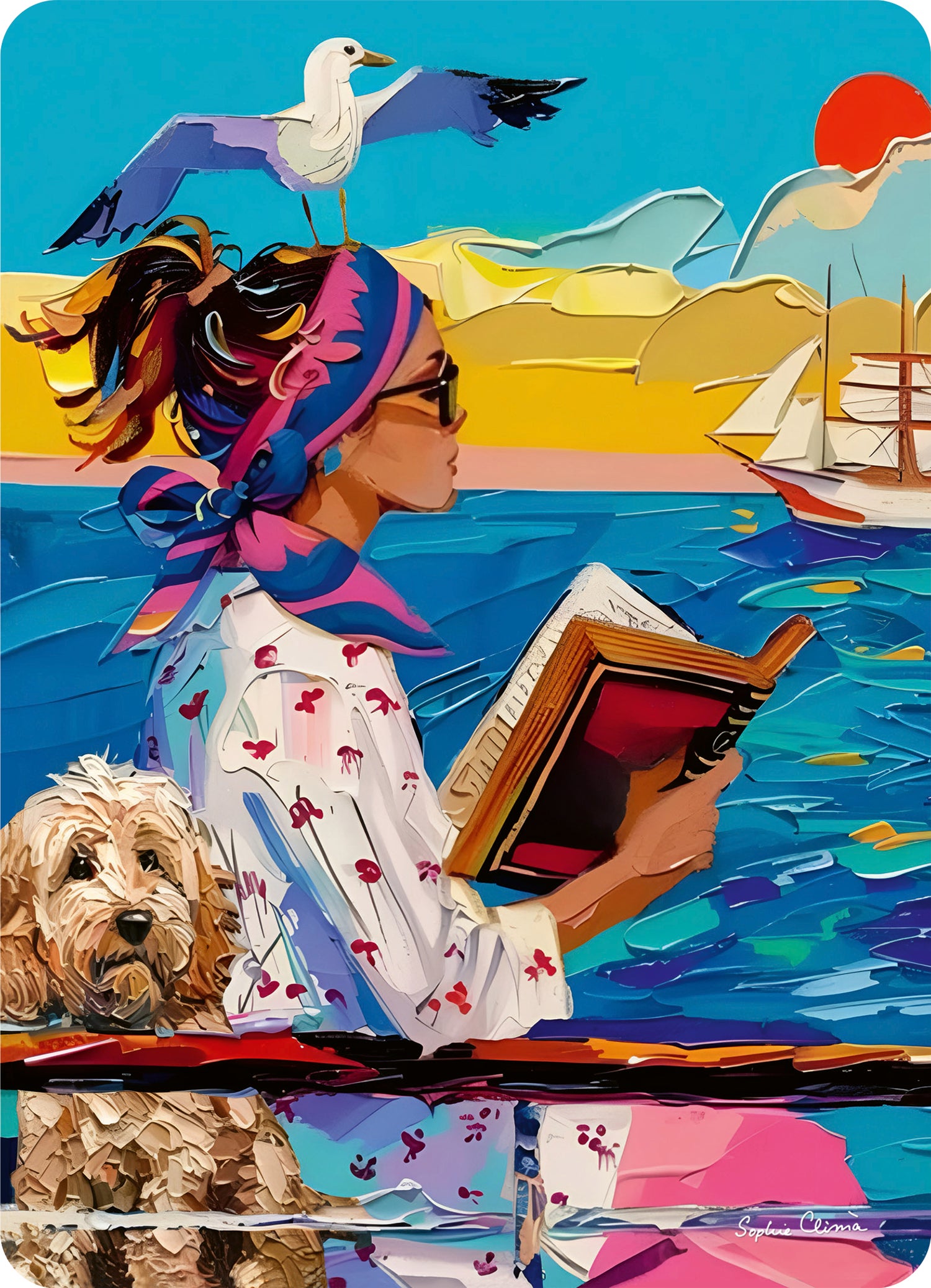Puslespill 3x100 Hund Ravensburger
