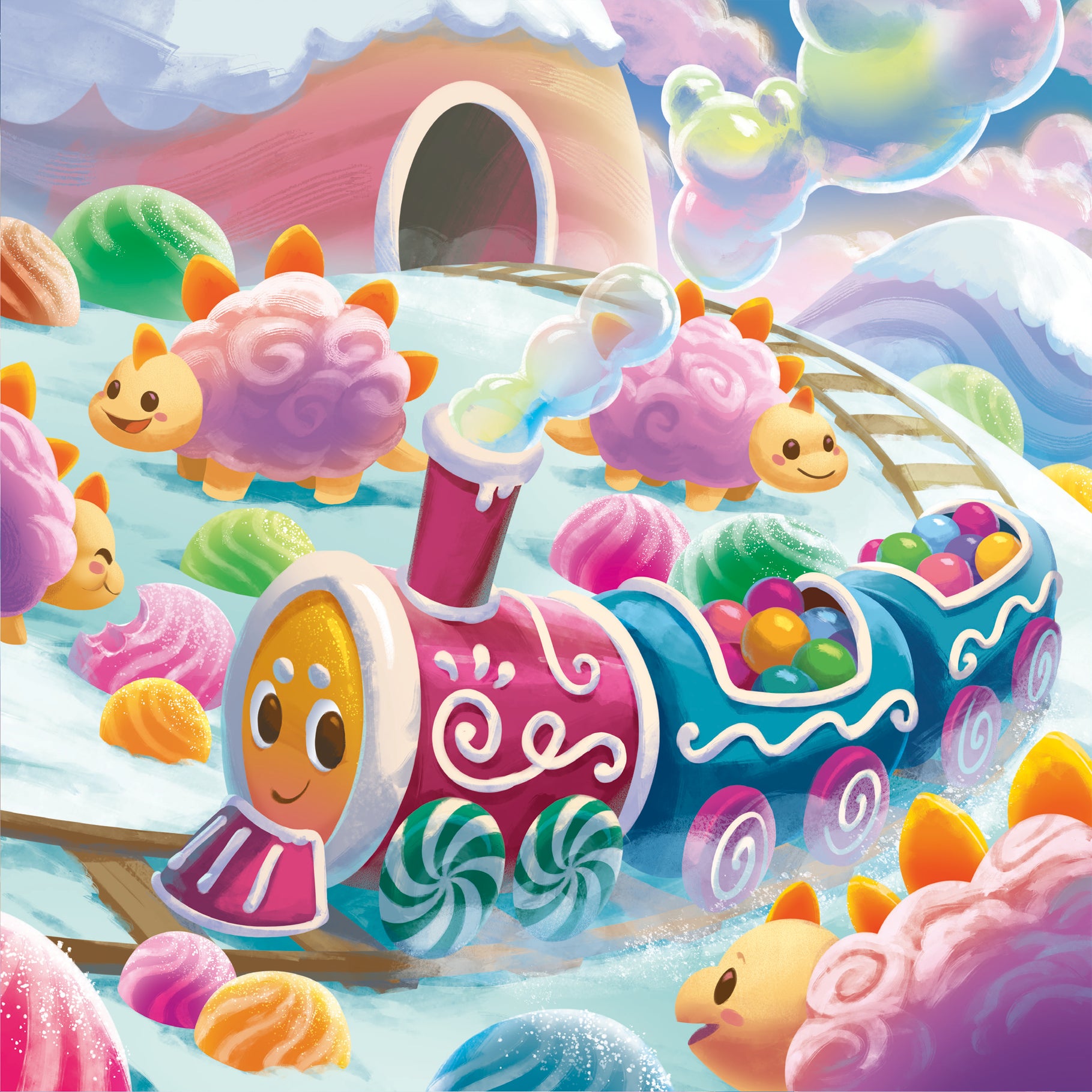 Puslespill 3x49 Godteri Verden Ravensburger