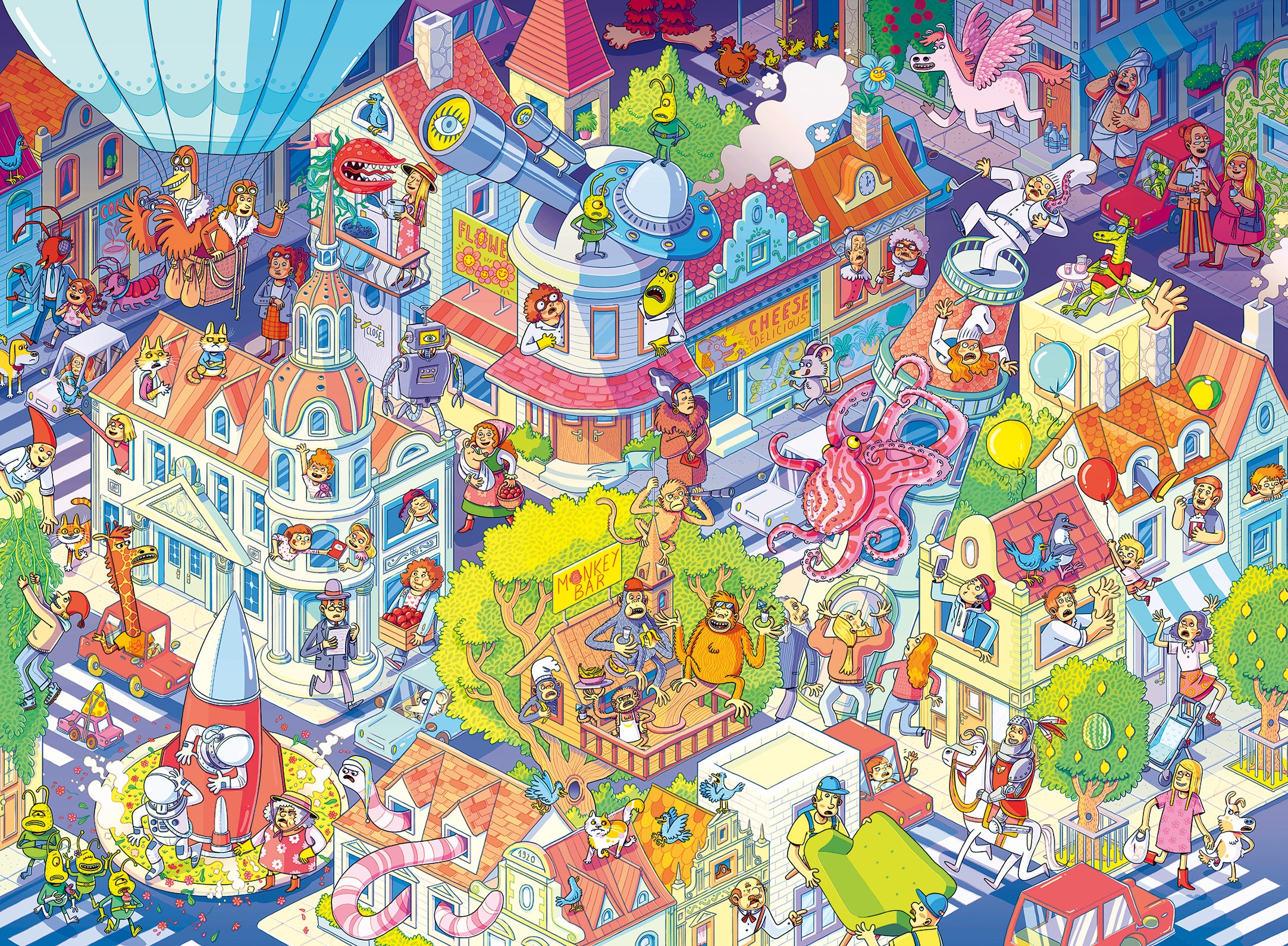 Puslespill 100 Finn Feilene Ravensburger