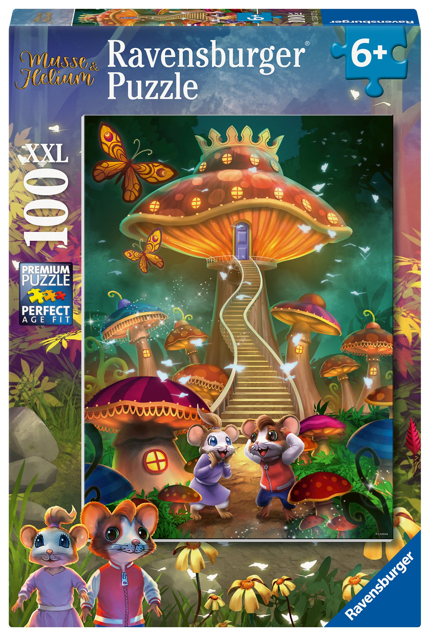 Puslespill 100 Musse Helium Ravensburger