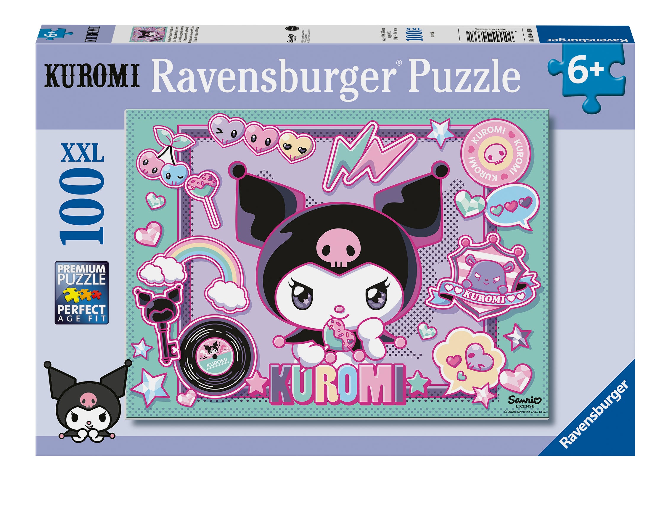 Puslespill 100 Kuromi Ravensburger