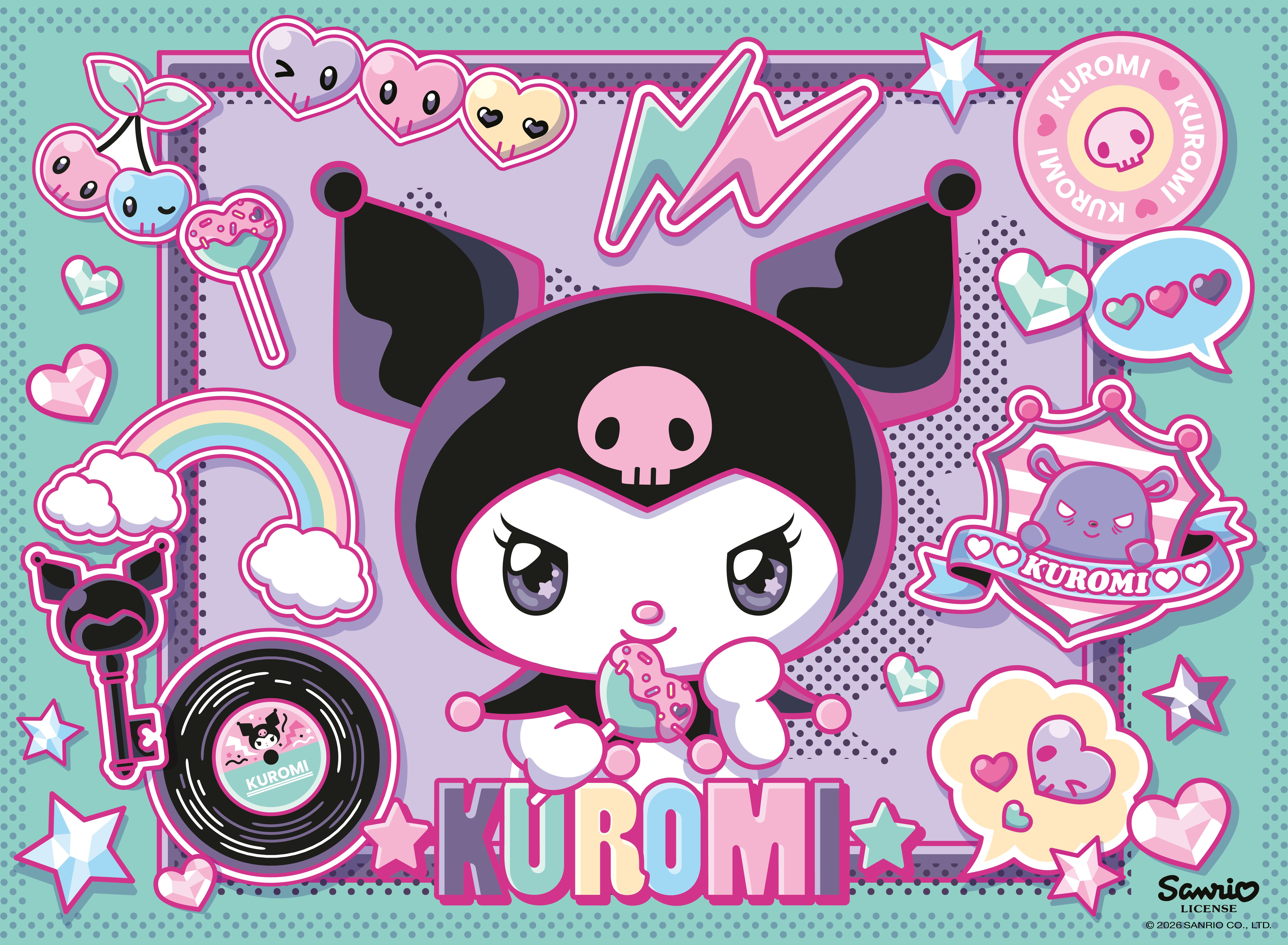 Puslespill 100 Kuromi Ravensburger