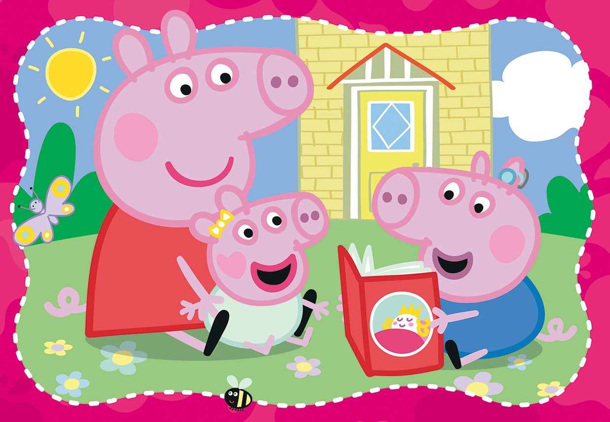 Puslespill 2x12 Peppa Gris Ravensburger