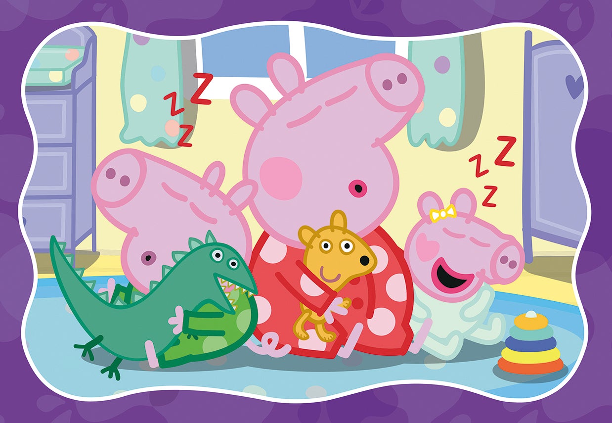 Puslespill 2x24 Peppa Gris Ravensburger