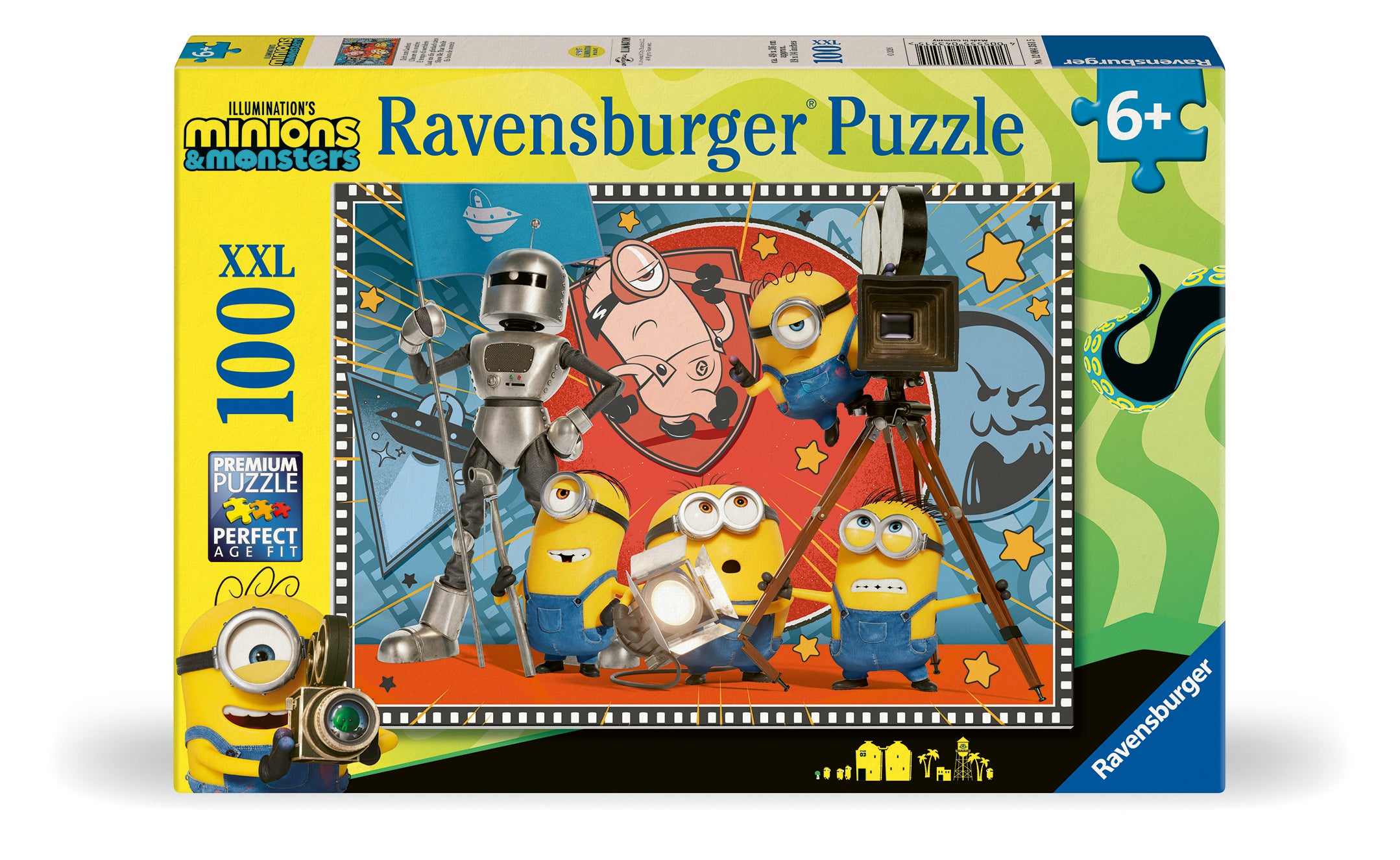 Puslespill 100 Minions 3 Ravensburger