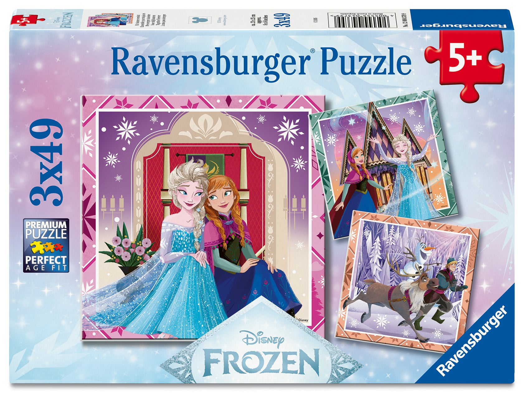Puslespill 3x49 Frost Ravensburger