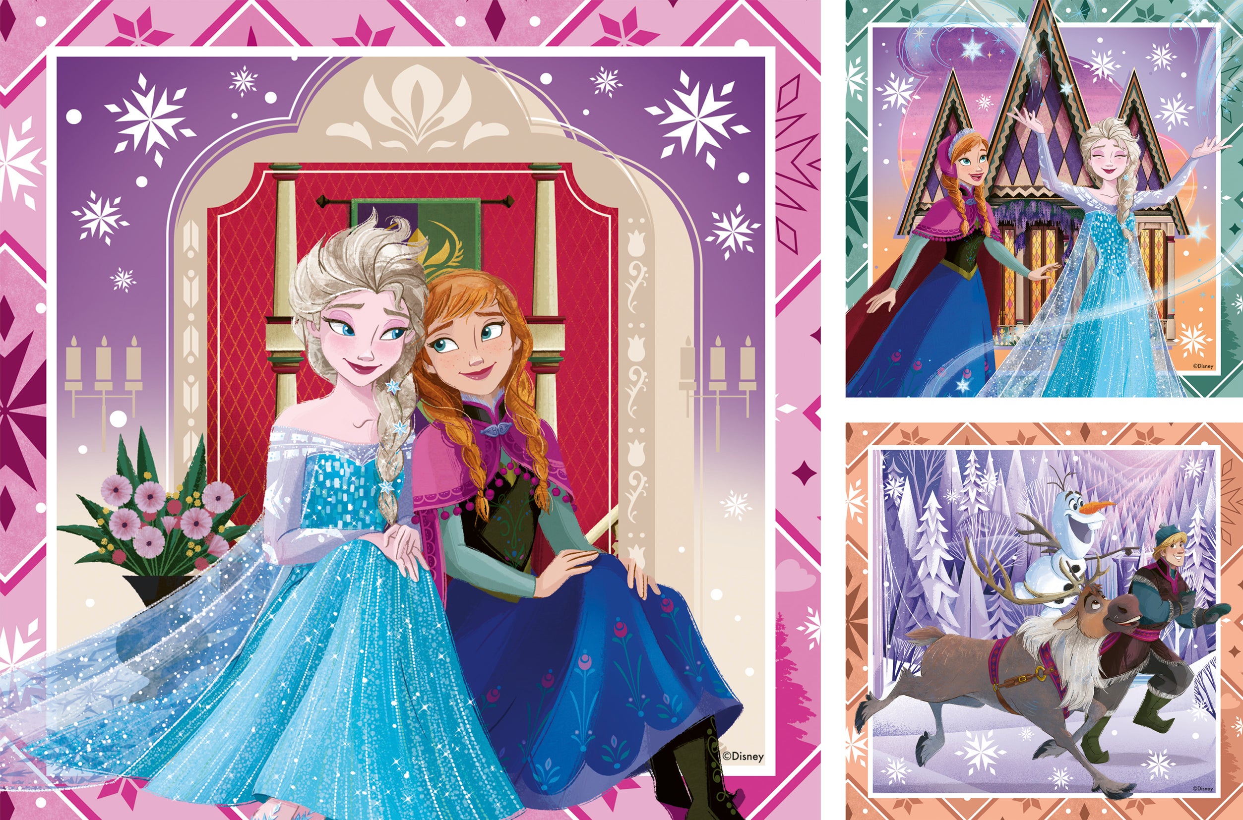 Puslespill 3x49 Frost Ravensburger