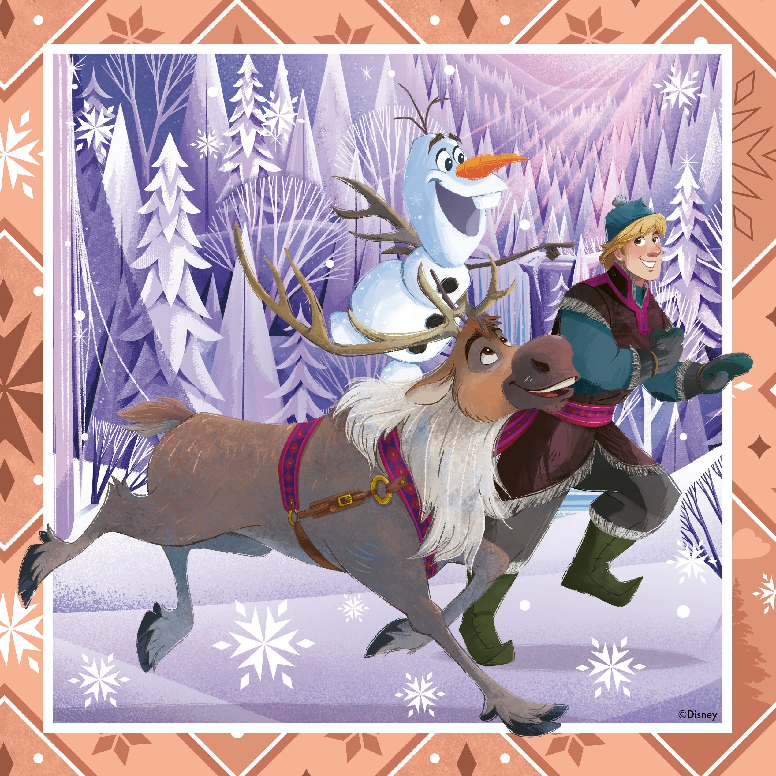 Puslespill 3x49 Frost Ravensburger