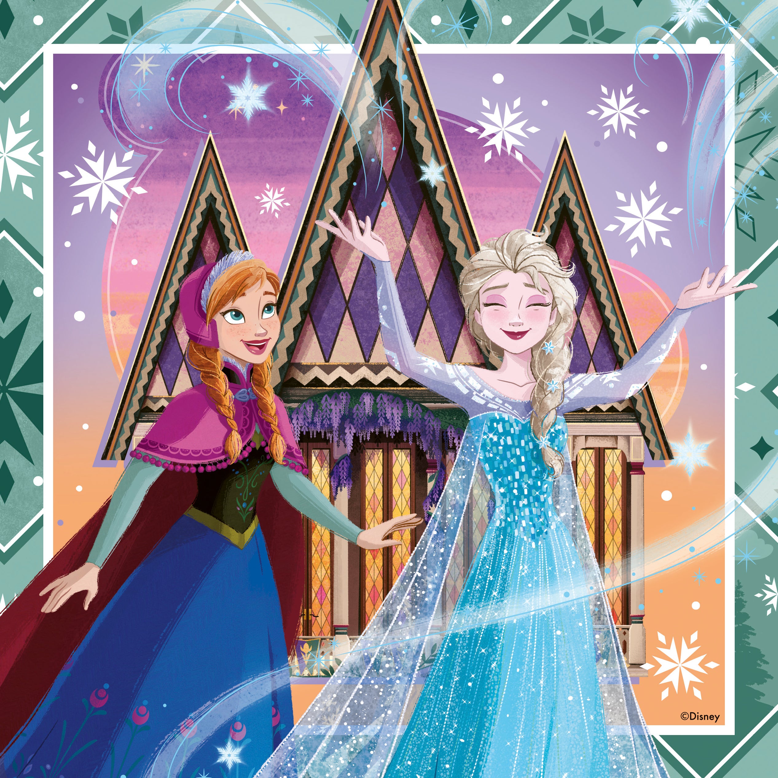 Puslespill 3x49 Frost Ravensburger