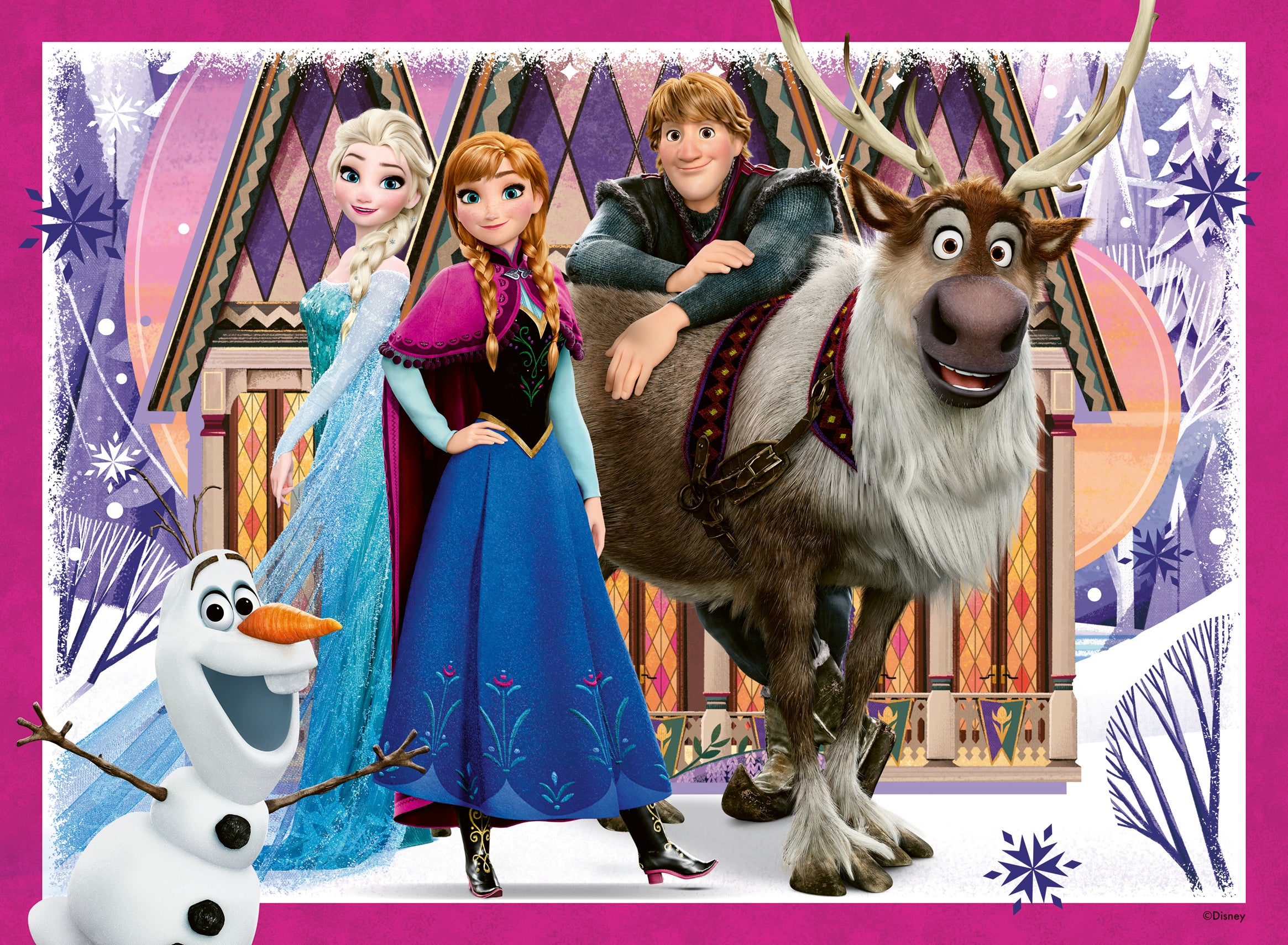 Puslespill 100 Frost Ravensburger