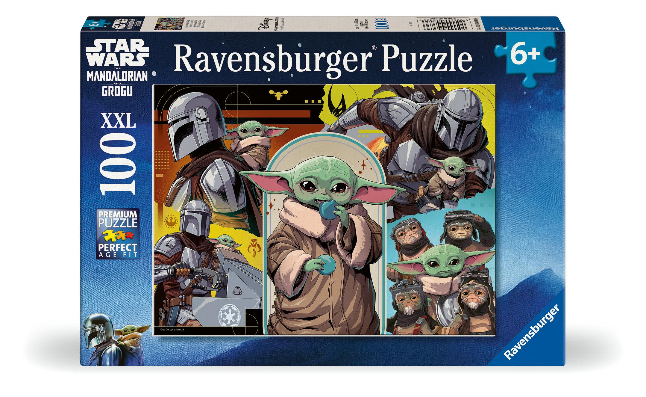 Puslespill 100 Mandalorian Ravensburger