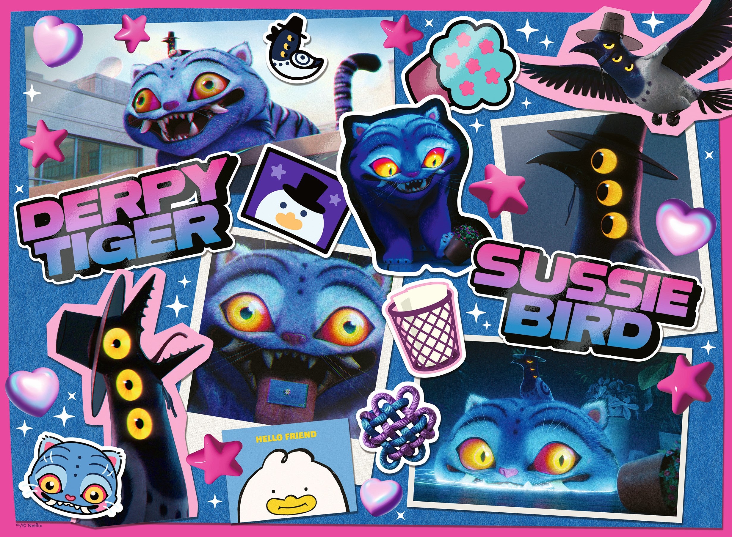 Puslespill 300 KPop Demon hunters XXL Ravensburger