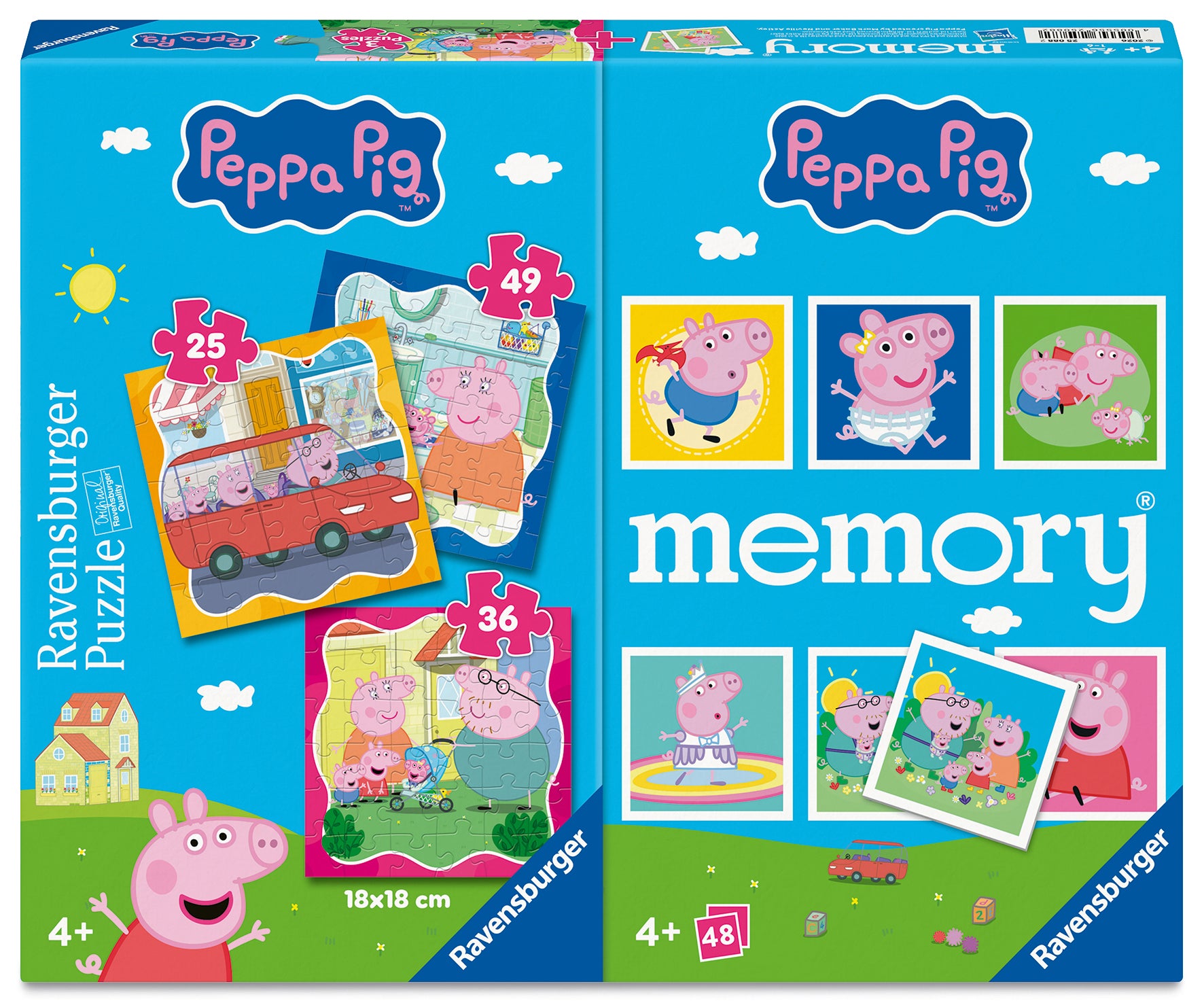 Spill Peppa Pig Puzzle Memory