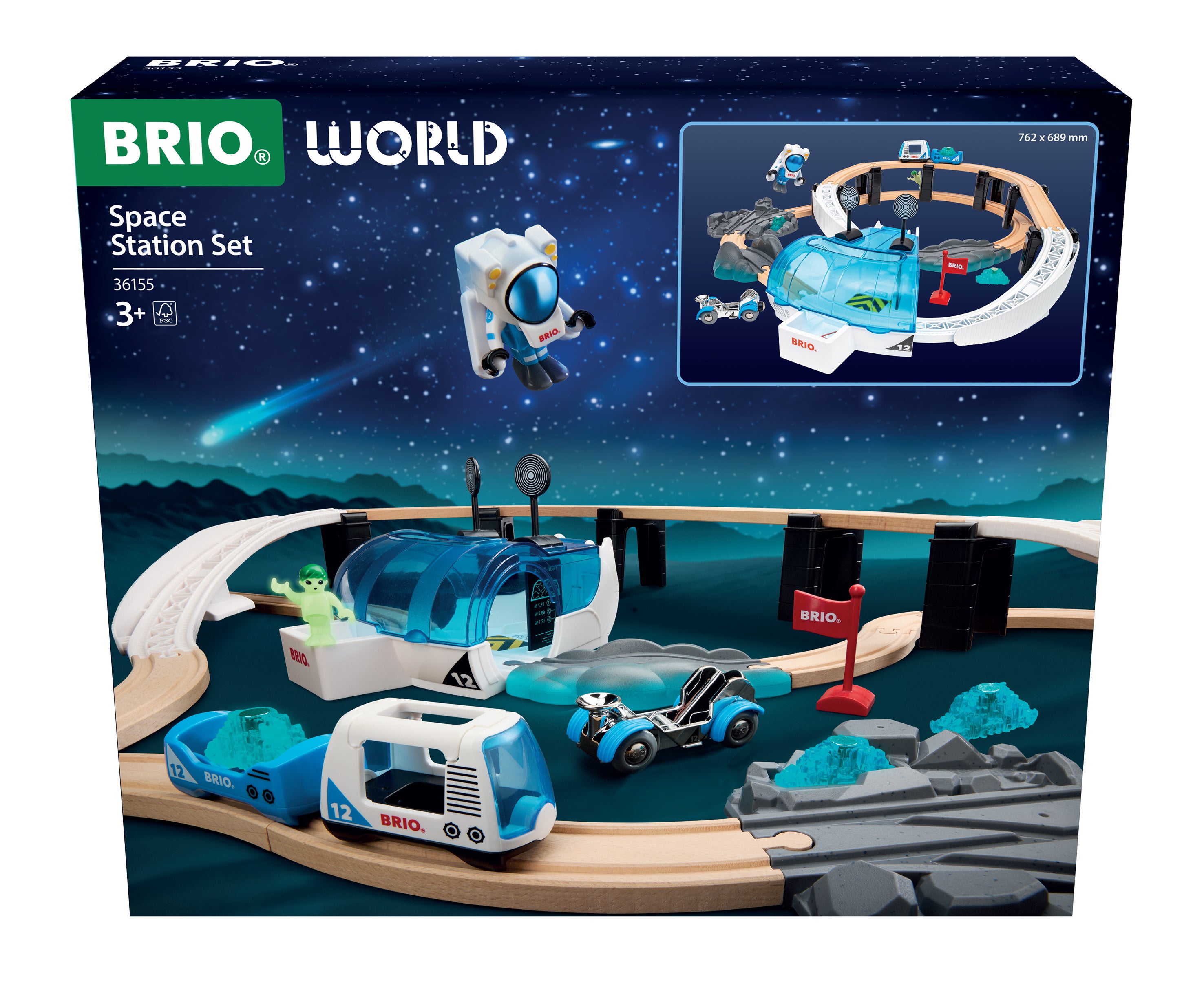 Leke Space Station Set Brio