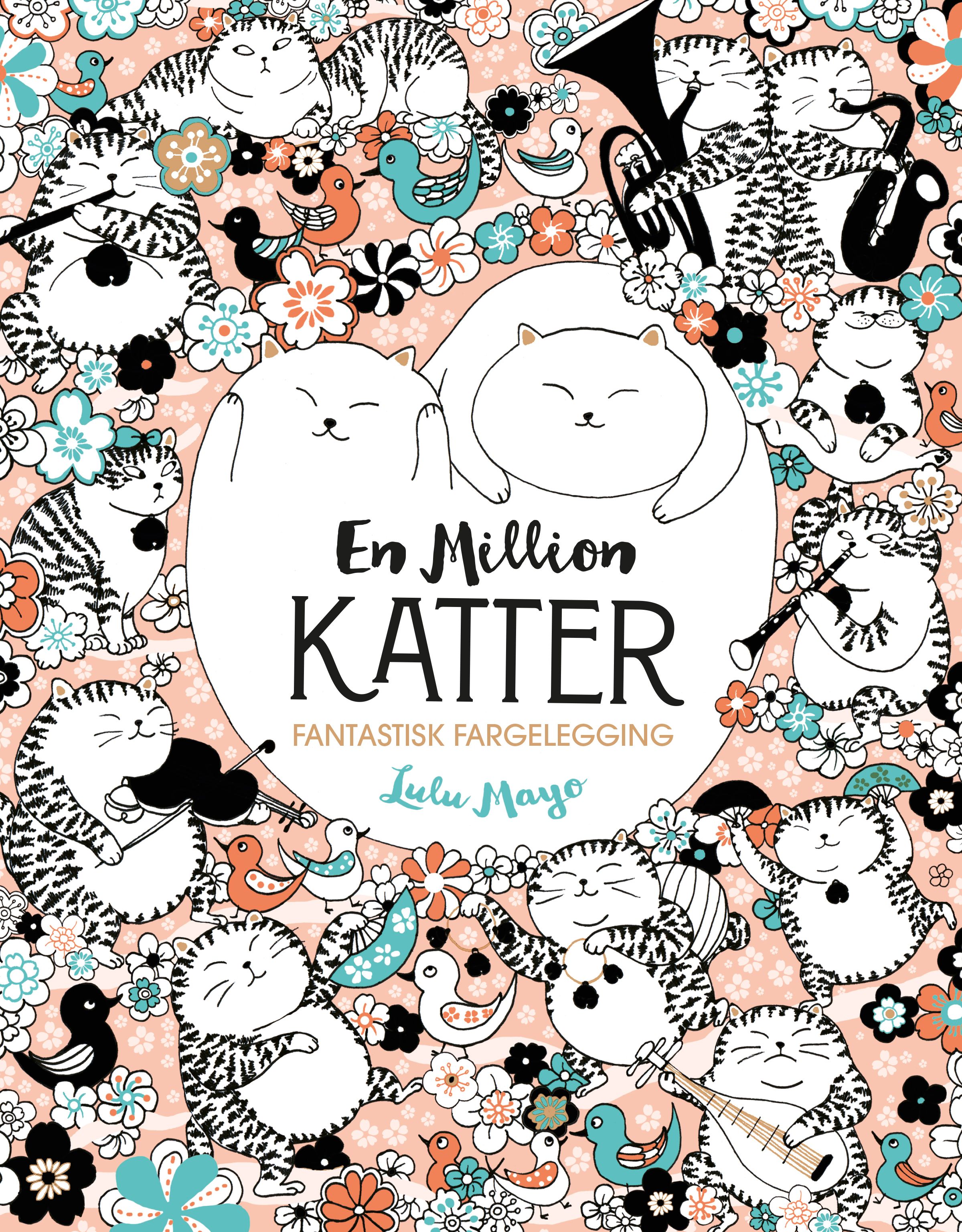 En million katter - fantastisk fargelegging