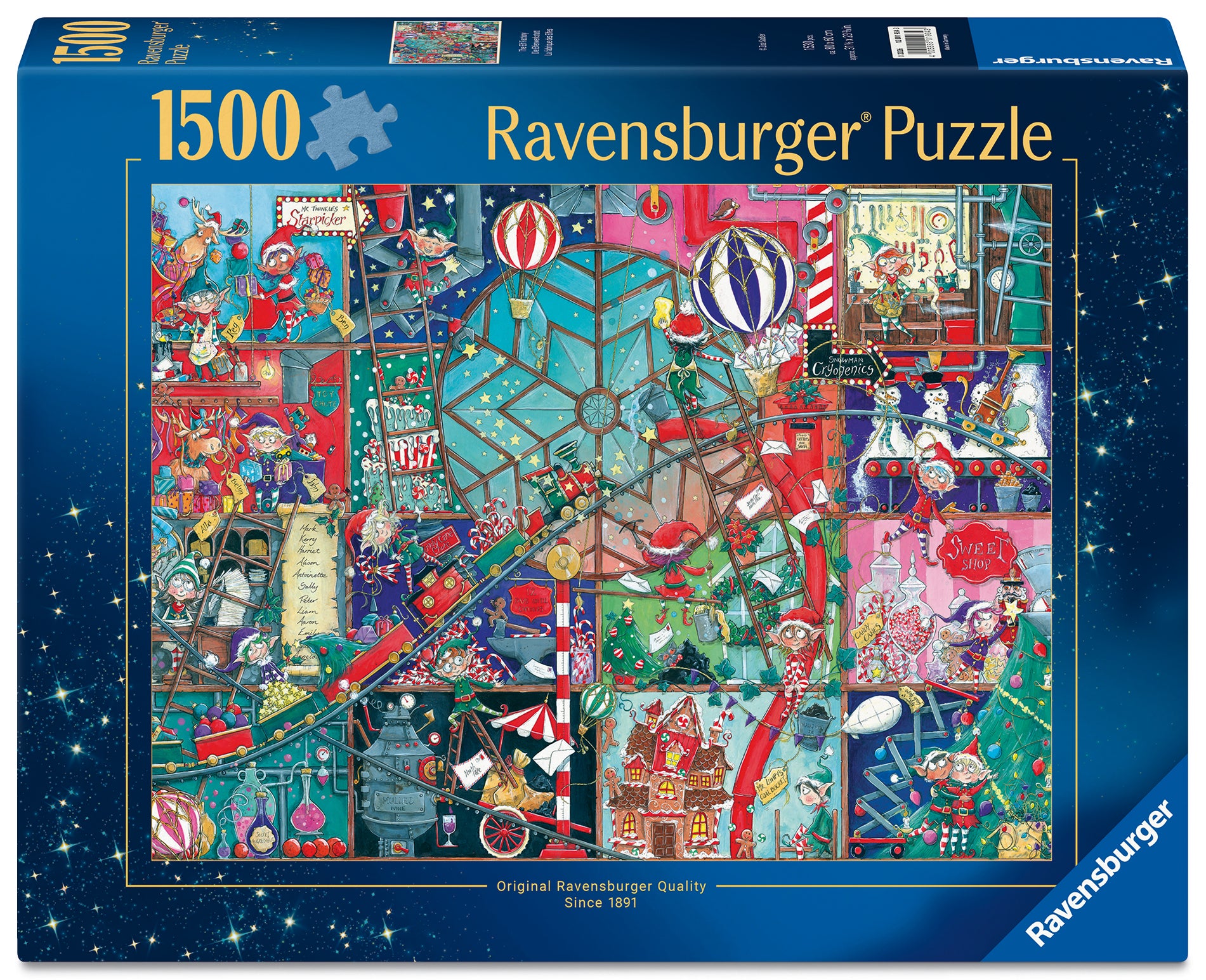 Puslespill 1500 Alvefabrikken Ravensburger