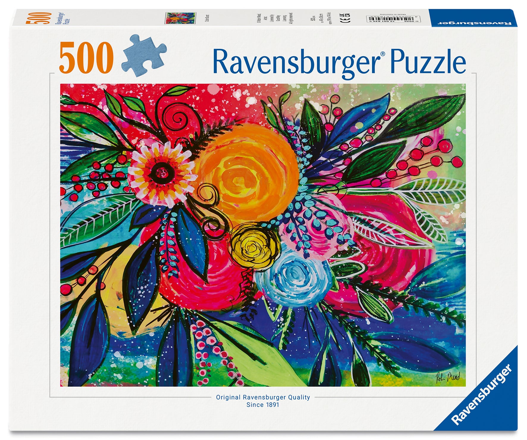 Puslespill 500 Fargeeksplosjon Ravensburger
