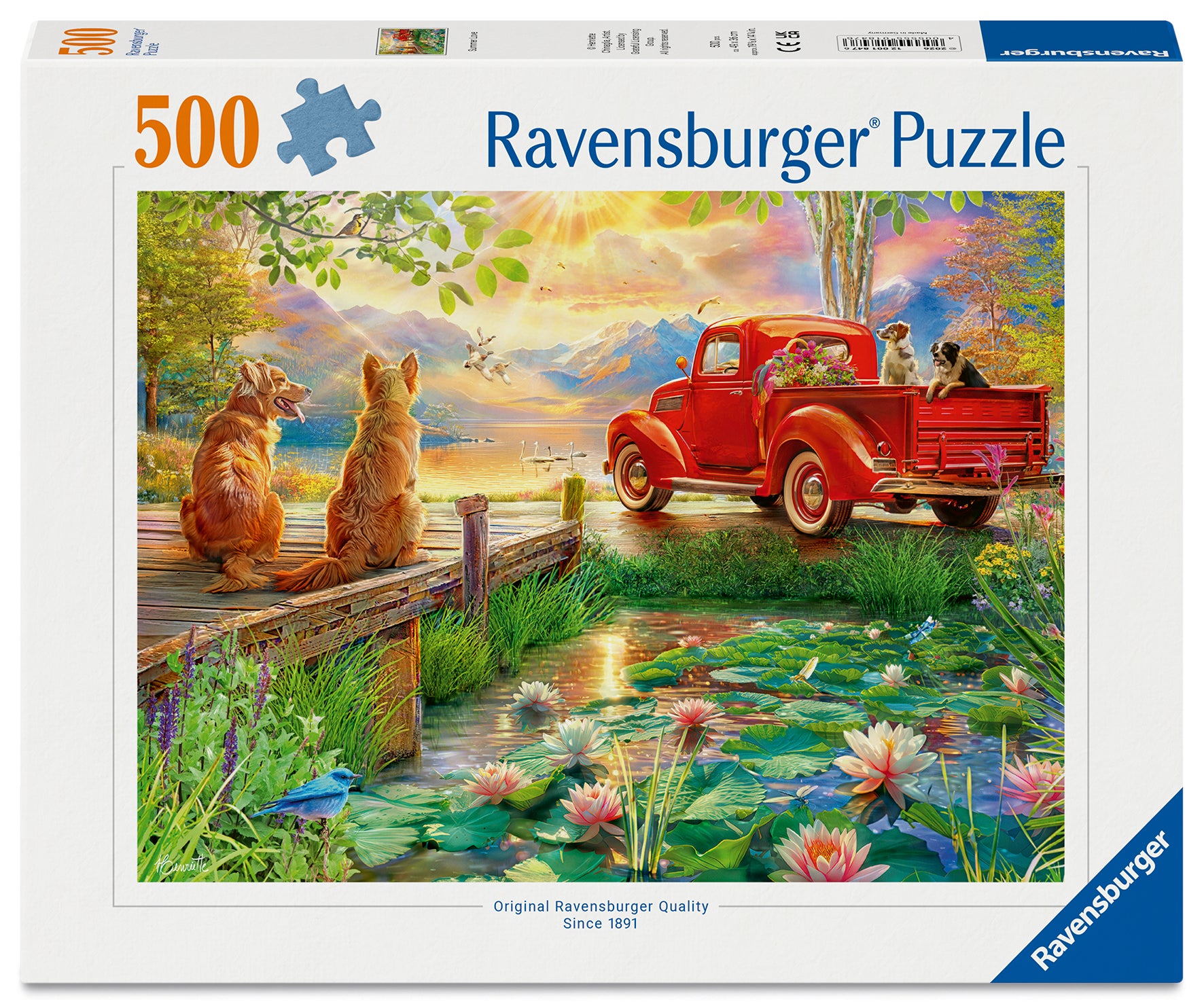 Puslespill 500 Sommerflørt Ravensburger