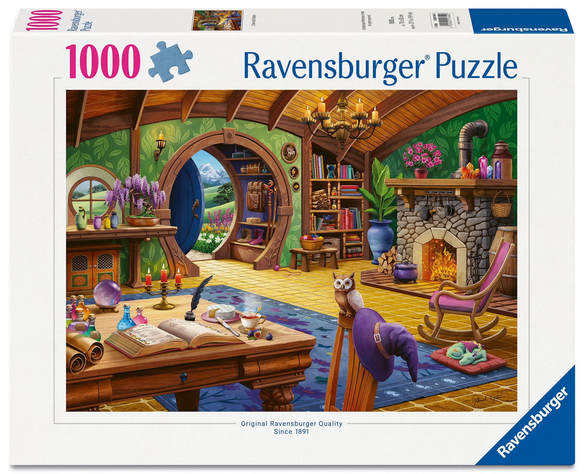 Puslespill 1000 Sjarmerende Hytte Ravensburger