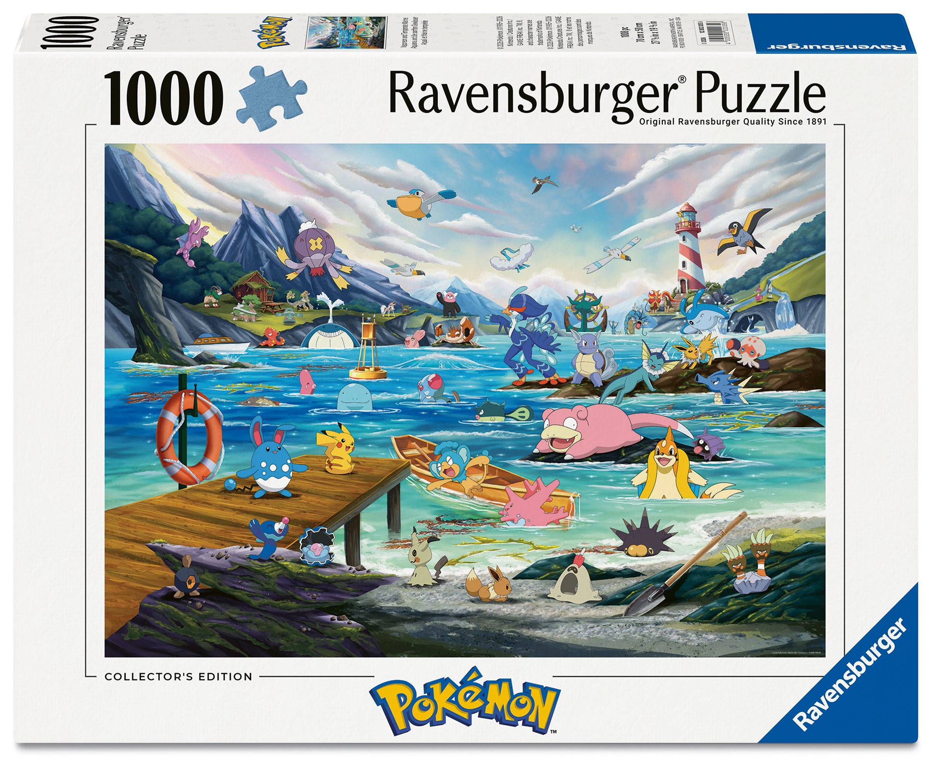 Puslespill 1000 Pokemon Break 3 Ravensburger