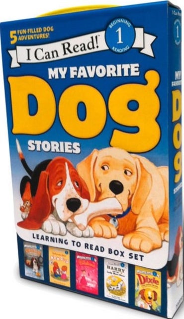 My Favorite Dog Stories: Learning to Read Box Set - A Box of 5 Favorite Dog Books for Beginning Readers