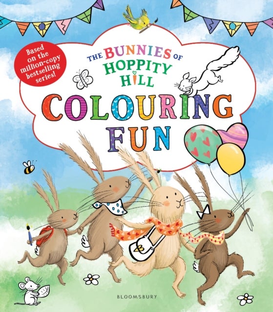 The Bunnies of Hoppity Hill: Colouring Fun - A cute and cosy colouring adventure