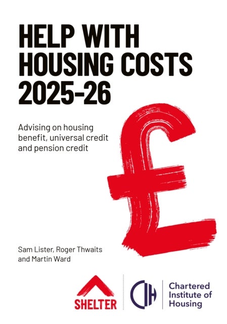 Help with Housing Costs 2025-26 - Advising on housing benefit, universal credit and pension credit