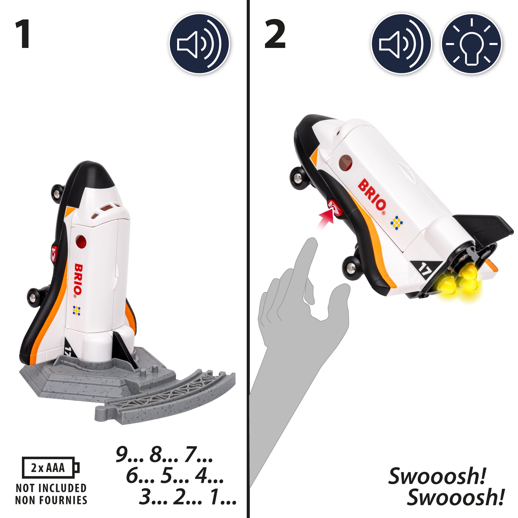 Leke Space Shuttle Brio