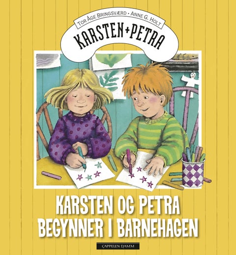 Karsten og Petra begynner i barnehagen