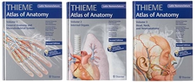 Atlas of anatomy 3 vol set latin