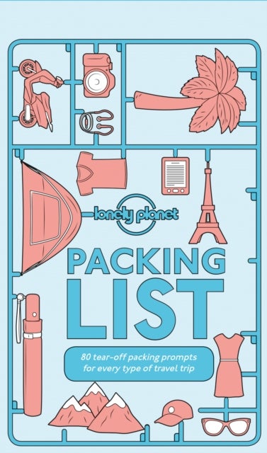 Lonely Planet Packing List - 80 Tear-Off Prompts for What to Take on Your Travels , Essentials for Beach, City, Backpacking & Family Adventures , Perfect Gift for Travellers