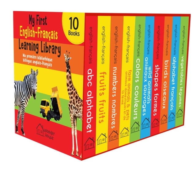 My First English-French Learning Library - Ma premiere bibliotheque bilingue anglais-francais