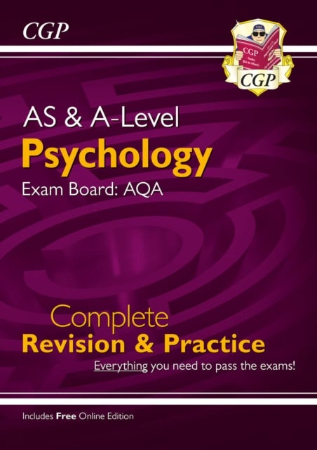 AS and A-Level Psychology: AQA Complete Revision & Practice with Online Edition: for the 2023 and 20