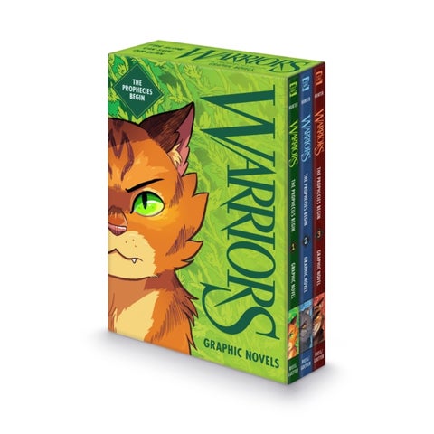 The Warriors Graphic Novel Box Set: The Prophecies Begin - The Complete First Arc, Books #1-#3