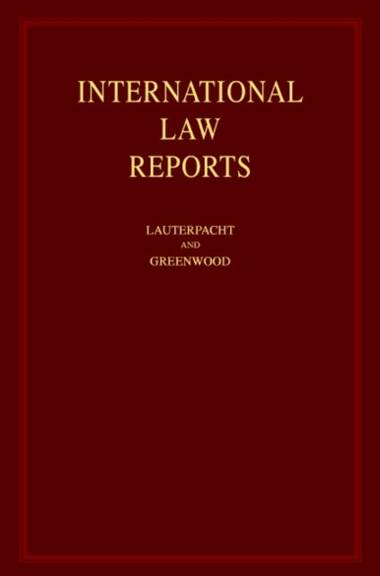 International Law Reports
