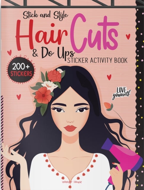 Stick and Style Hair cuts & Do ups Stickers Activity Book (Edition1) - Sticker Activity Book