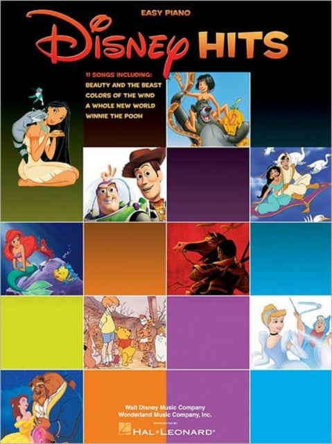 Disney Hits - Easy Piano - 11 Songs