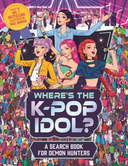 Where's the K-Pop Idol? - A search and find book for demon hunters